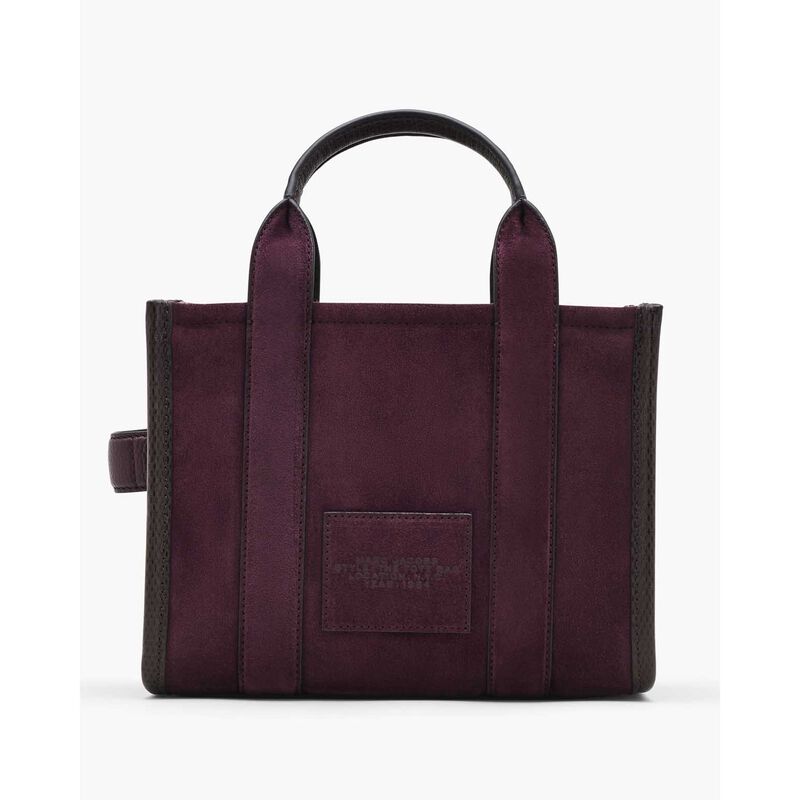 MARC JACOBS The Suede Leather Blocked Small Tote Bag image number 3